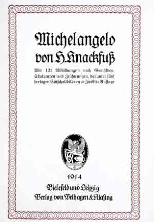 Book Michelangelo (Michelangelo) in German
