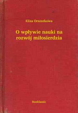Book On the Influence of Science on the Development of Mercy (O wpływie nauki na rozwój miłosierdzia) in Polish