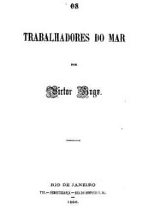 Buch Die Arbeiter des Meeres (Os Trabalhadores do Mar) in Portuguese