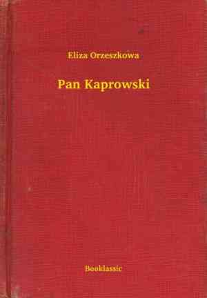 Livro Senhor Kaprowski (Pan Kaprowski) em Polish