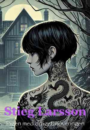 Livro A Rapariga com a Tatuagem de Dragão (Pigen med dragetatoveringen) em dinamarquês