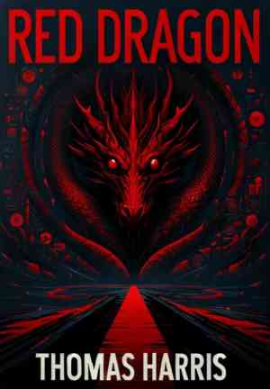 Livro Dragão Vermelho (Red dragon) em Inglês
