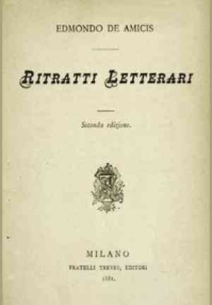 Book Literary portraits (Ritratti letterari) in Italian