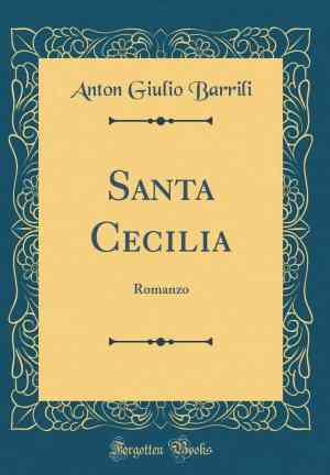Livre Sainte Cécile (Santa Cecilia) en italien