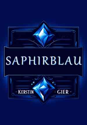 Książka Szafirowa błękitność (Saphirblau) na niemiecki
