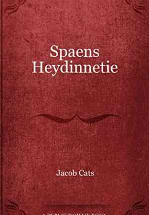 Книга Испанская язычница (Spaens Heydinnetie) на нидерландском