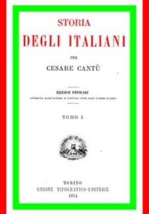 Book History of the Italians, vol. 1 (of 15)  (Storia degli Italiani, vol. 1 (di 15)) in Italian