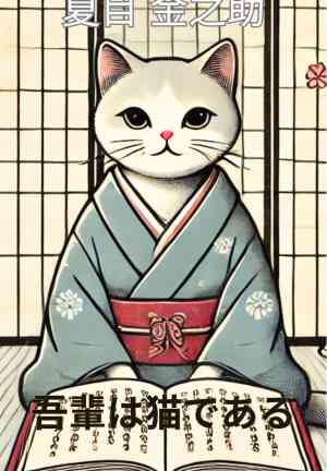 Book I Am a Cat (吾輩は猫である) in Japanese