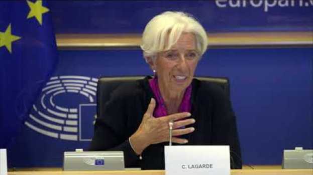 Video The ECB should have a limited role in the Troika – Christine Lagarde su italiano