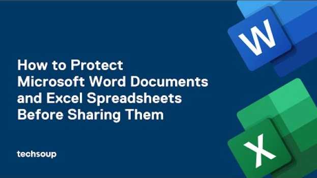 Video How to Protect Microsoft Word Documents and Excel Spreadsheets Before Sharing Them en français