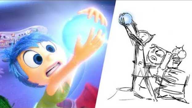 Video Inside Out: Riley's First Day of School | Pixar Side by Side in Deutsch
