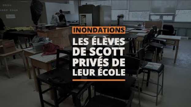 Video Inondations en Beauce : les élèves de Scott privés de leur école pour deux semaines in English
