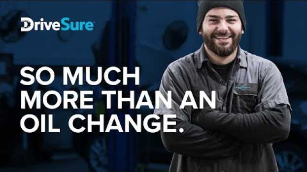 Видео DriveSure: So much more than an oil change на русском