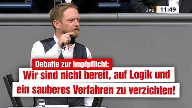 Video DIE LINKE beteiligt sich nicht an billigen parlamentarischen Tricks in der Impfpflicht-Debatte! in Deutsch