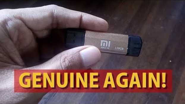 Video How to Make a Fake USB Genuine Again in English