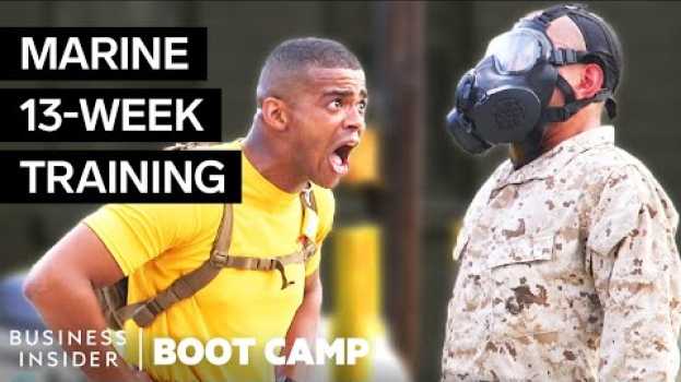 Видео What New Marine Corps Recruits Go Through In Boot Camp на русском