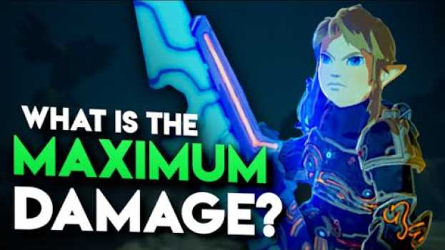Video What is the MAXIMUM Possible Damage in Breath of the Wild?? [ALL Damage Stats!!] em Portuguese