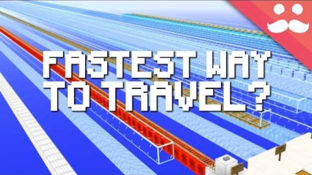Видео What's the Fastest Way to Travel in Minecraft 1.14? на русском