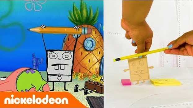 Видео Spongebob | SpongeBob nella vita reale | Parte 3 | Nickelodeon Italia на русском
