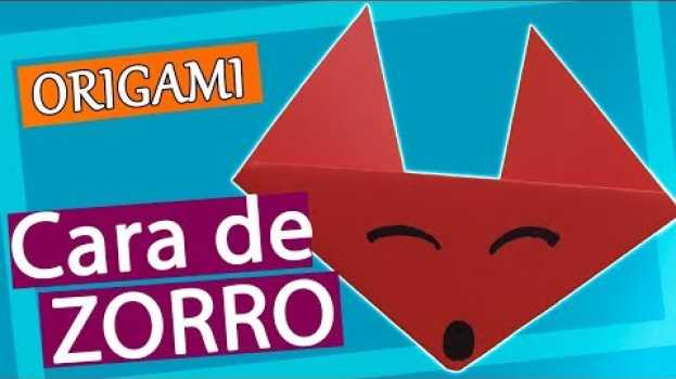 Video 🦊 Cómo hacer un ZORRO de papel fácil - Origami muy fácil em Portuguese