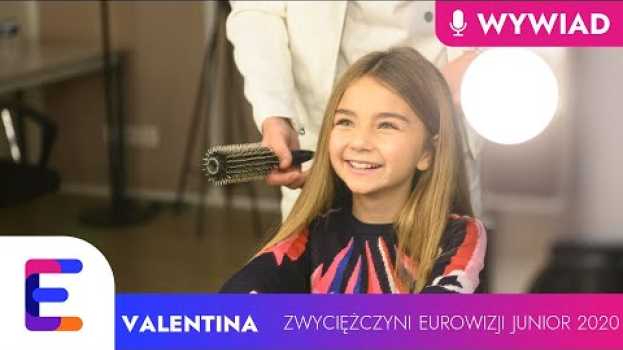 Video Valentina (Eurowizja Junior 2020) - jakie były jej pierwsze chwile po zwycięstwie? in English