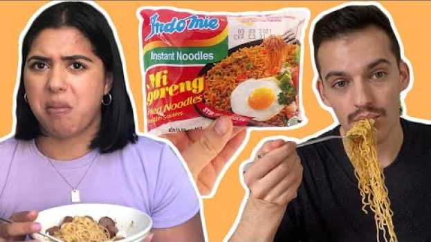 Video Aussies Try Each Other's Mi Goreng in English