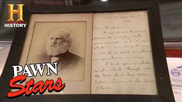 Video Pawn Stars: Rick Offers More than Double the Asking Price for Longfellow Relics | History en Español