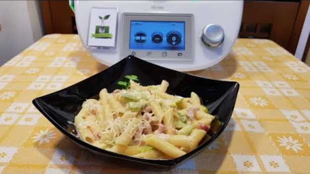Video Pasta risottata con zucchine philadelphia e pancetta per bimby TM6 TM5 TM31 in English