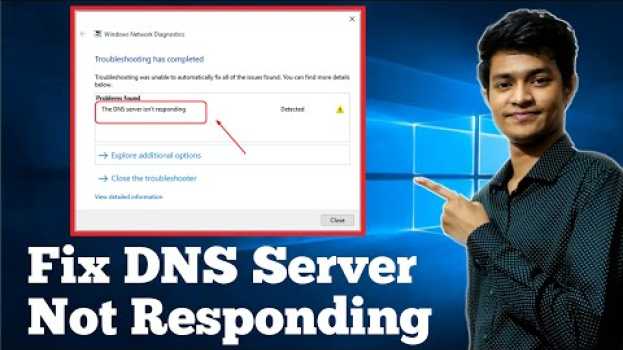 Video How to fix dns server not responding on windows 10/7/8 | Wifi or Wired Connection | 2022 in Deutsch