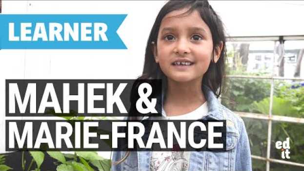 Video WE ARE HUMAN BEINGS TOO |  Mahek & Marie-France | Unschooling in Deutsch