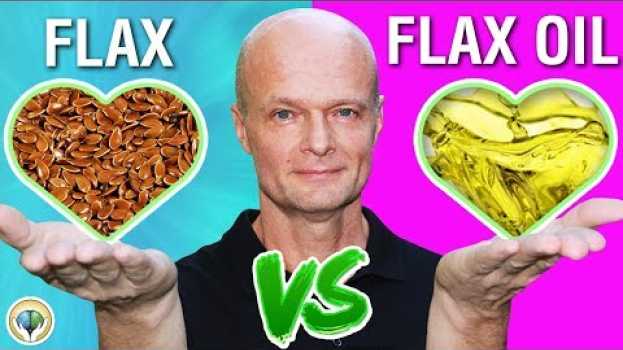 Видео Flaxseed vs Flaxseed Oil - Which Is Better? на русском