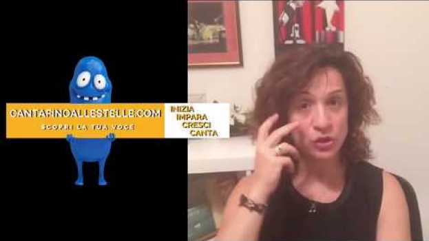 Video ESERCIZIO per rendere la voce uniforme nel timbro e nell'estensione su italiano