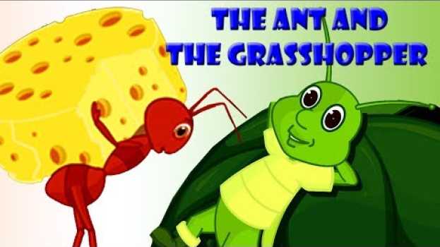 Video The Ant And The Grasshopper | English Moral Story For Kids | Animated Stories With English Subtitles su italiano