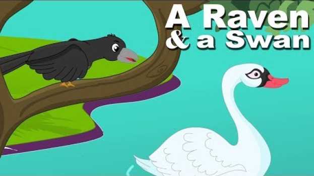 Video Short Stories For Kids | A Raven And A Swan | Moral Stories For Children In English With Subtitles in Deutsch