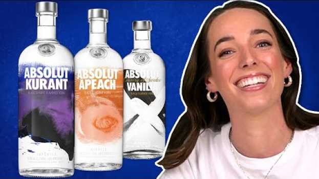 Video Irish People Try Absolut Vodka em Portuguese