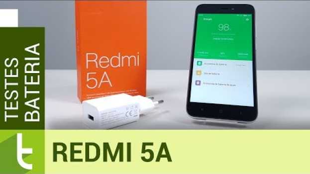 Видео Redmi 5A teve bateria reduzida, mas ainda supera seus rivais em autonomia на русском