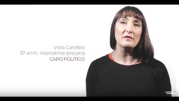Video Chi è il capo politico di Potere al Popolo? en Español
