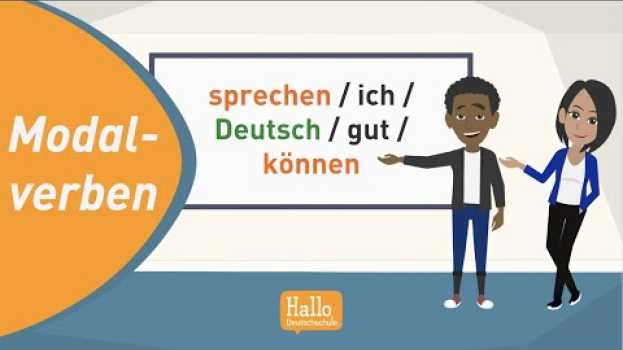 Video Deutsch lernen A1 | Modalverben im Satz | Grammatik und Deutschübungen in Deutsch