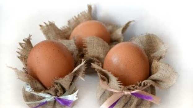 Video Подставки для яиц на Пасху и не только su italiano