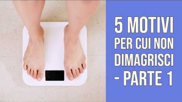 Video 5 Motivi Per Cui Non Perdi Peso Anche Se Sei a Dieta - Prima Parte en français