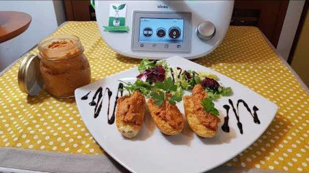 Video Pesto di pomodori secchi e tonno per bimby TM6 TM5 TM31 in Deutsch