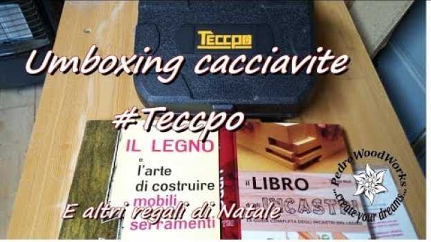 Video Unboxing cacciavite #Teccpo.. e altri regali di Natale em Portuguese