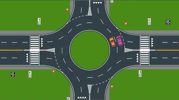 Video How to use a roundabout en français