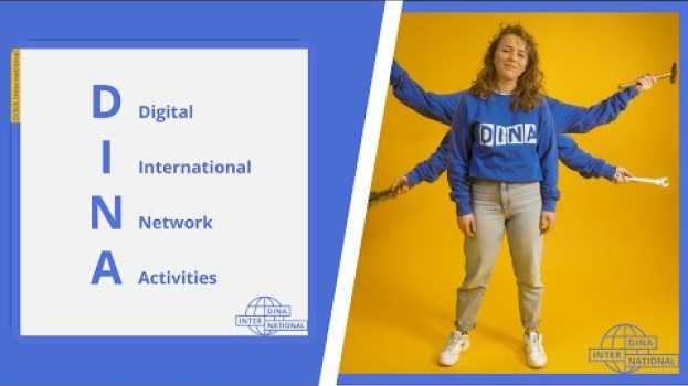 Video DINA.international: die digitale Begegnungs-Plattform der internationalen Jugendarbeit su italiano