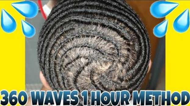 Video HOW TO GET WAVES IN 1 HOUR!!! (ALL HAIR TYPES) su italiano