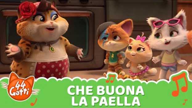 Видео @44GattiIT | Canzone “Che buona la Paella” [VIDEOCLIP] на русском