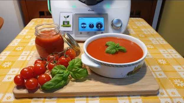 Video Salsa di pomodori ciliegino per bimby TM6 TM5 TM31 en français