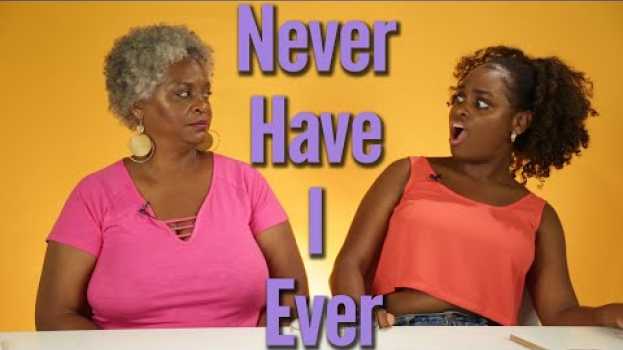 Video Black Parents Play Never Have I Ever With Their Kids in Deutsch