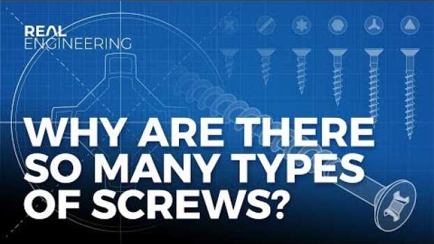 Video Why Are There so Many Types of Screws?! en français