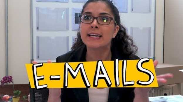 Video Sua empresa manda muitos e-mails? in English